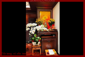 Bàn thờ Phật nên tách riêng với bàn thờ gia tiên không